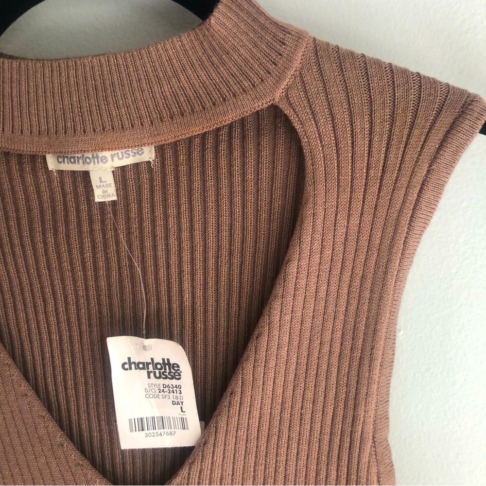Elegant Charlotte Russe body con dress. BRAND NEW WITH TAGS